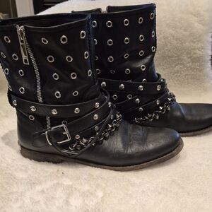 Burberry Jude Biker Boots
